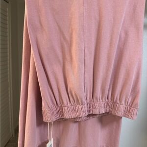 Z Supply pink smoke jersey pants